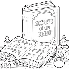 Cute Halloween Coloring Pages For Adults