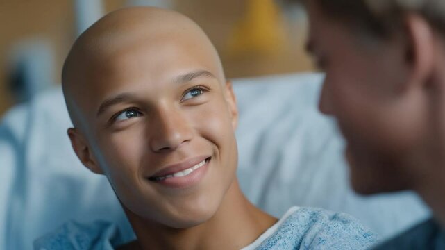 Transgender men recovering after vocal and chest surgeries