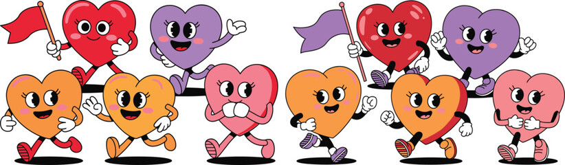 vector illustration of an abstract background with balloons