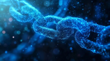 Obraz premium dna strand on black background