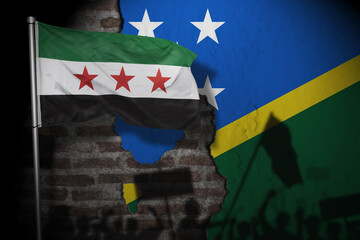 Relations between syria and solomon islands