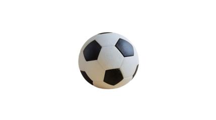 A Close-Up of a Classic Soccer Ball: The Symbol of Passion and Team Spirit in Sports