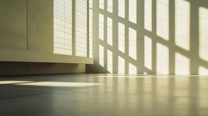 Obraz premium empty room with window