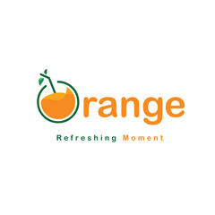 Orange Typography logo
