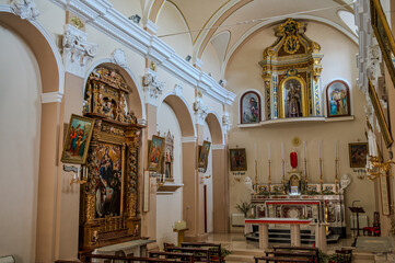 Frosolone, Molise. Church of San Michele Arcangelo.