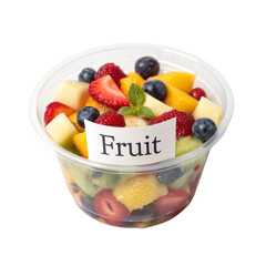 fruit salad in a bowl