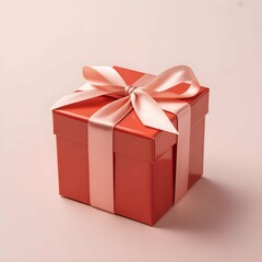 Fototapeta premium red gift box