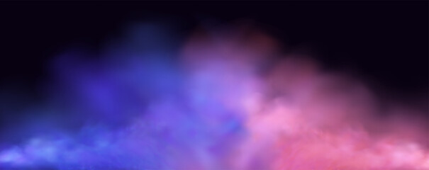  Atmospheric neon purple clouds.Magical fantasy smell of tobacco.Pink occult fog.Magic cigarette vapor.