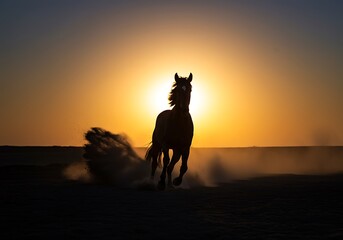 Golden Hour Gallop