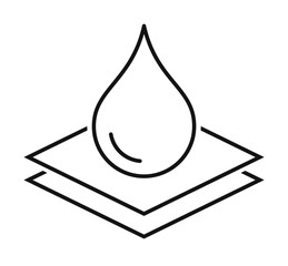 Wet wipes vector icon
