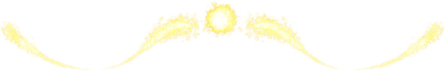 Gold Glitter Wave Flourish Golden Swirling Curl Sparkler Trail Divider Isolated Design Element Brush Stroke Abstract Swirl Flourish