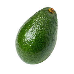 avocado isolated on white background