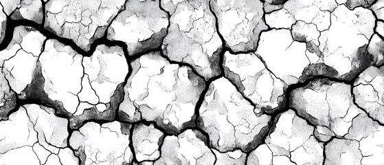 Grunge Texture Background, black and white abstract design, cracked surfaces, evocative artistic expression, ideal for modern decor and promotional materials, high-contrast imagery for versatile use