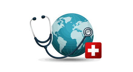 Global Healthcare Earth Stethoscope and First Aid Kit