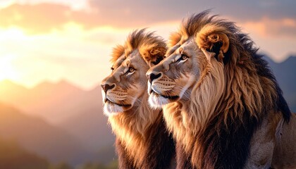Lions Sunset Mountain View.