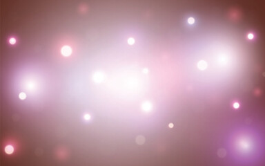 Soft Pink Bokeh Glow on Rose Brown Background
Gentle light particles floating in romantic pastel hues. Backgrounds decoration