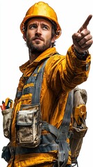 Firefighter directing