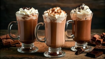 Indulge in Decadent Hot Chocolate Three Exquisite Variations of a Classic Winter Treat