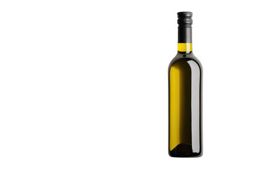 Elegant olive oil bottle a culinary delight waiting to enhance dishes creating gourmet on transparent background