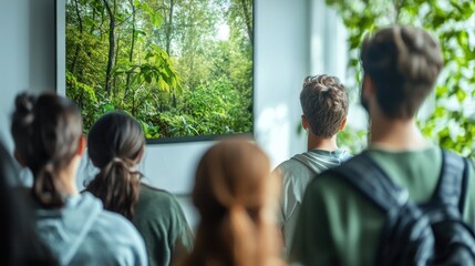 Nature's Embrace: A Captivating Forest on Screen