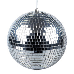 disco ball isolated on white