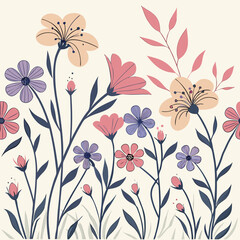 seamless floral background