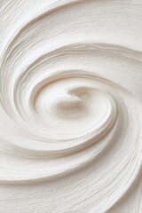 minimalistic composition captures essence of swirling vortexes in various forms and colors