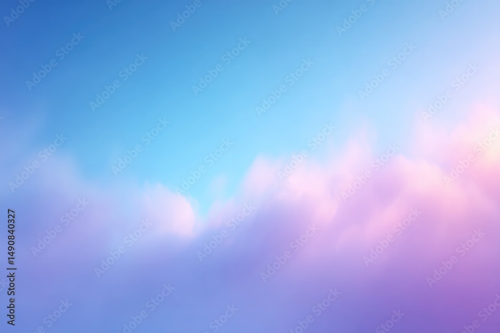Poster minimalistic gradient background features subtle transition of colors with ample copy space ideal fo