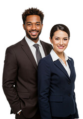 Confident Business Professionals Diverse Team, Corporate Success, Leadership, Teamwork, Partnership