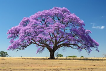Majestic purple tree