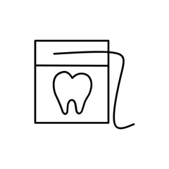 Dental Care Icon Line