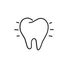 Dental Care Icon Line