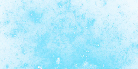 White and blue color frozen ice surface design Blue grunge surface texture. Beautiful fluffy cloud Relaxing romantic cloudscape view. Vintage water color splash template fringe bleed wash and bloom