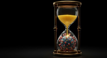 Time Running Out: COVID-19 Pandemic in Hourglass
