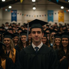 Obraz premium 卒業の光彩