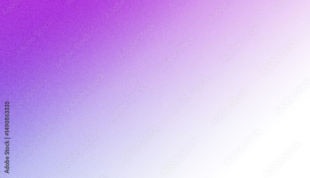 Poster abstract purple blue gradient background with glitch effect.