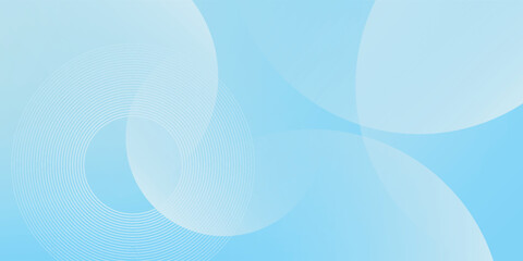 Modern abstract background, blue white gradations, circle effect,shape memphis, trendy , vector ,eps 10