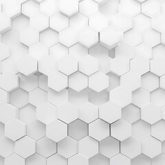 Naklejka premium Hexagonal Harmony