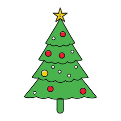A vibrant Christmas tree formed by dynamic paint splashes, blending festive colors in a modern, artistic style—perfect for creative holiday designs.
