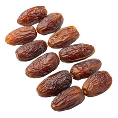 raisins on white background