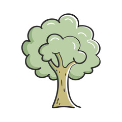 abstract tree icon, abstract tree vector illustration-simple illustration of abstract tree, perfect for abstract tree logos and icons