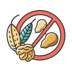 allergen icon, allergen vector illustration-simple illustration of allergen, perfect for allergen logos and icons