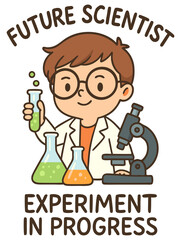 Future Scientist - Experiment in Progress