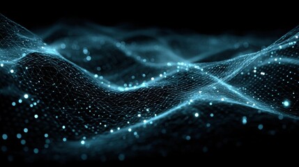 Ethereal wave of light creating a dynamic and captivating visual experience with vibrant colors and motion effects