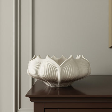 Pot for Plants on the closet  3d render. made in VIZPAIR SGI Studio