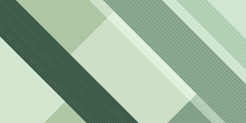 Obraz premium Bright papercut abstract background with gradient green square pattern combination soft color on background. Eps10 vector