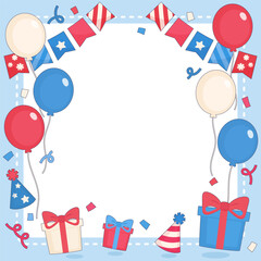 fourth july celebration frame 1