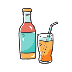 beverages icon, beverages vector illustration-simple illustration of beverages, perfect for beverages logos and icons