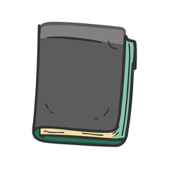 black book simple icon, black book simple vector illustration-simple illustration of black book simple, perfect for black book simple logos and icons