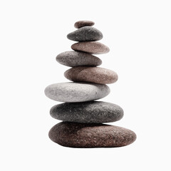 Stacked Stones, Balanced Pebbles, Zen Rock